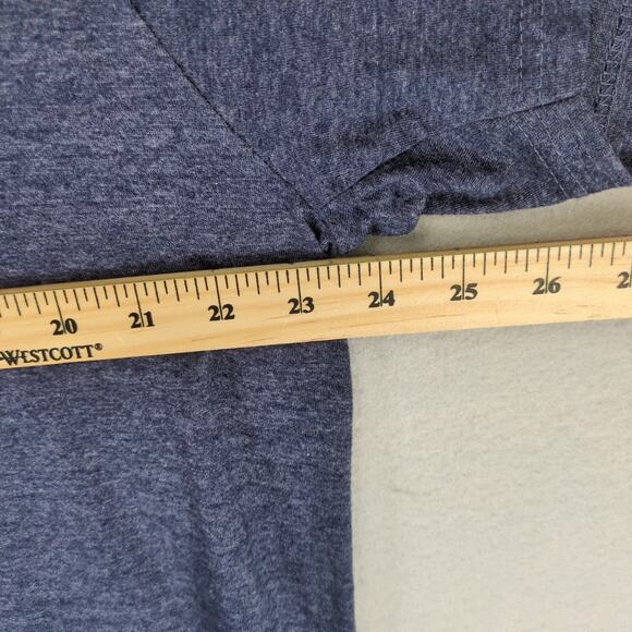 New England Patriots Football Men's XXL T-Shirt NFL Team Apparel Navy Short Slv - Picture 6 of 10